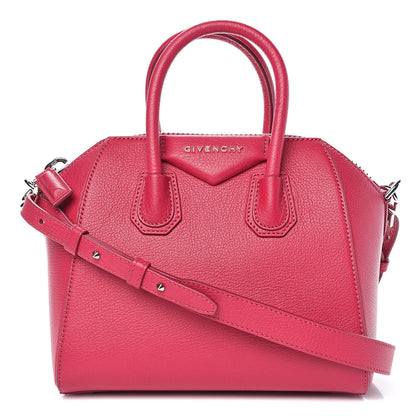 Givenchy Sugar Goatskin Mini Antigona Fushia 1 of 10