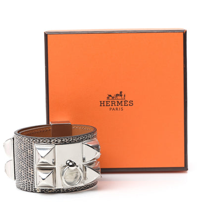 Hermes Lizard Collier De Chien CDC Bracelet S Ombre 5 of 5