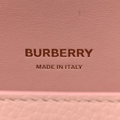 Burberry Grained Calfskin Mini TB Elongated Bag Dusty Pink 5 of 15