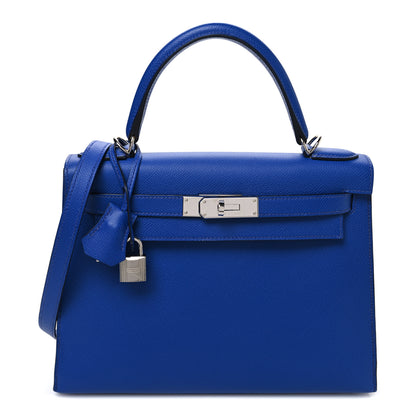 Hermes Epsom Kelly Sellier 28 Bleu Royal 1 of 10