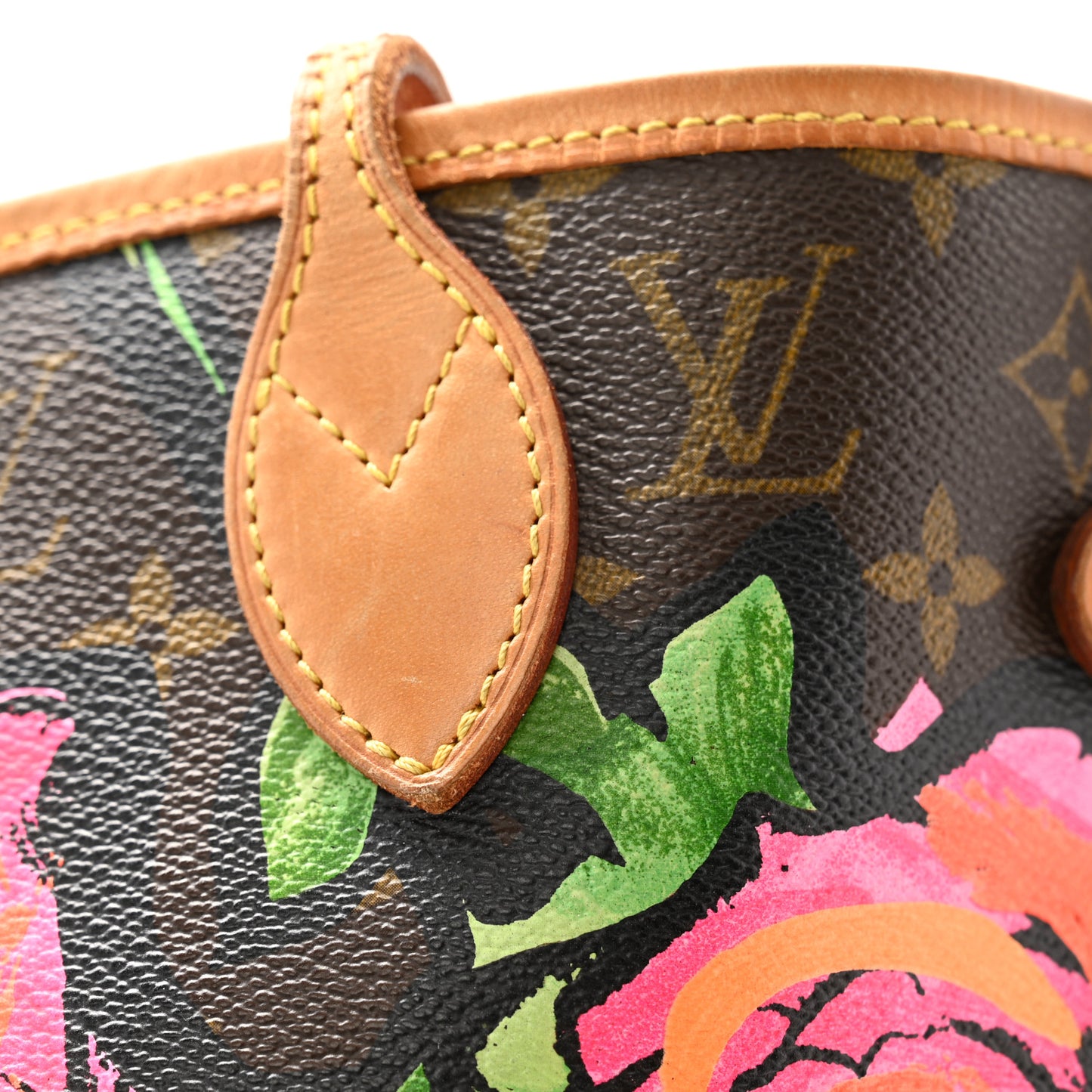 Monogram Roses Neverfull MM