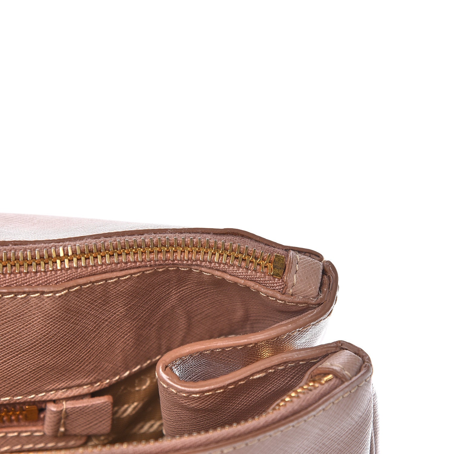 Prada Saffiano Lux Extra Large Galleria Double Zip Tote Cammeo 9 of 20