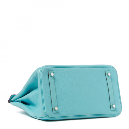Hermes Togo Birkin 30 Bleu Atoll 4 of 29