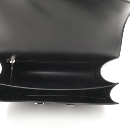 Hermes Grained Monsieur Lizard Constance 24 Black Ombre 5 of 13