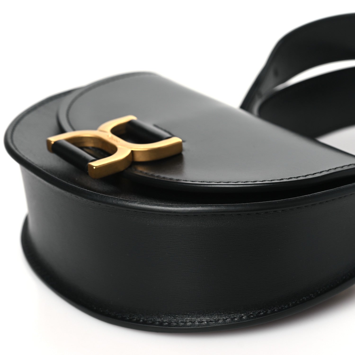 Chloe Smooth Calfskin Mini Marcie Flap Bag Black 10 of 10