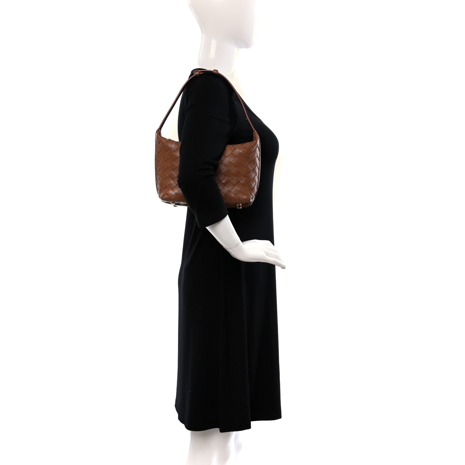 Bottega Veneta Nappa Intrecciato Mini Wallace Wood 2 of 8