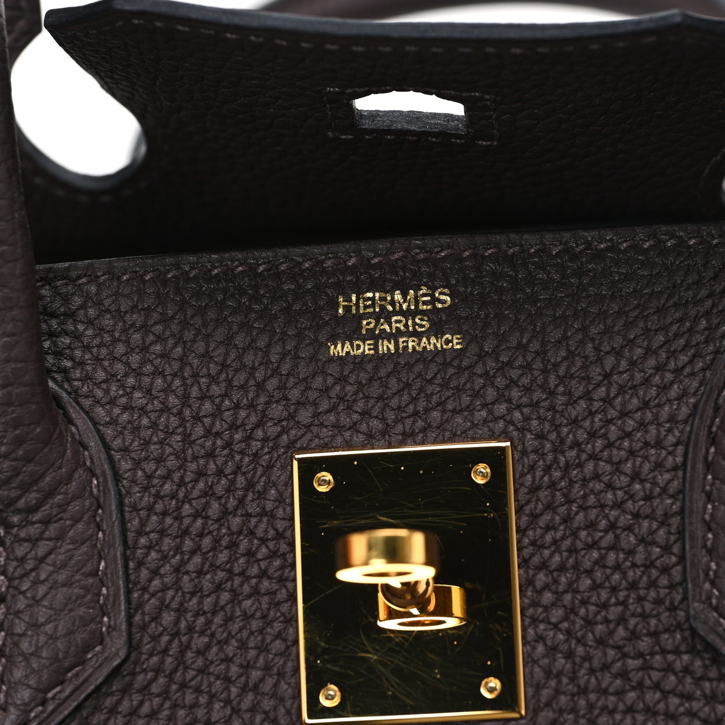 Togo Birkin 30 Chocolate