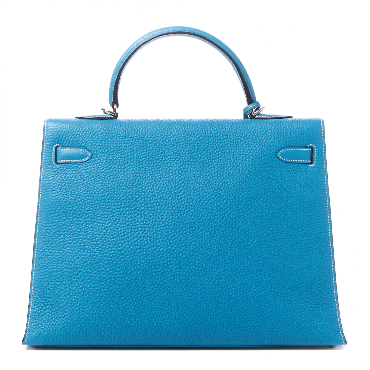 Hermes Togo Kelly Sellier 35 Blue Jean 3 of 35
