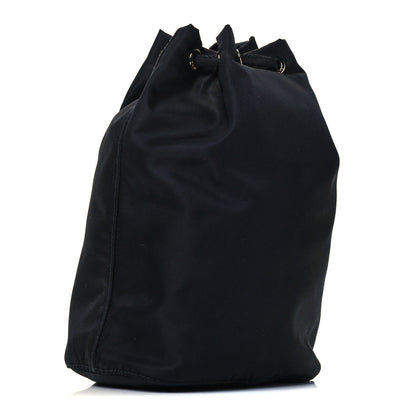 Prada Nylon Vela Drawstring Pouch Black 2 of 8