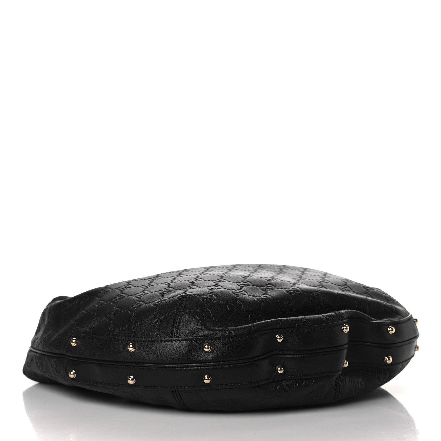 Gucci Guccissima Large Biba Hobo Black 4 of 9