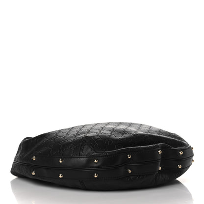 Gucci Guccissima Large Biba Hobo Black 4 of 9