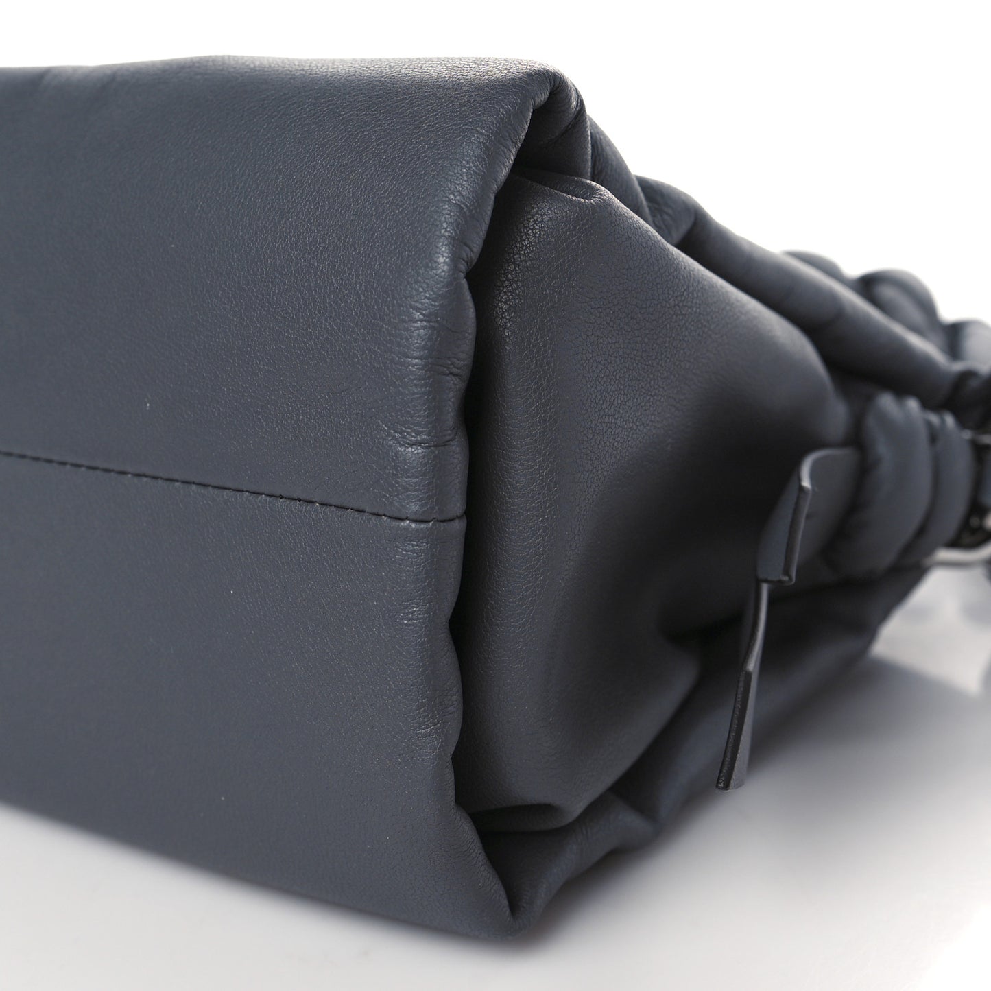 Calfskin Medium ID93 Satchel Storm Grey
