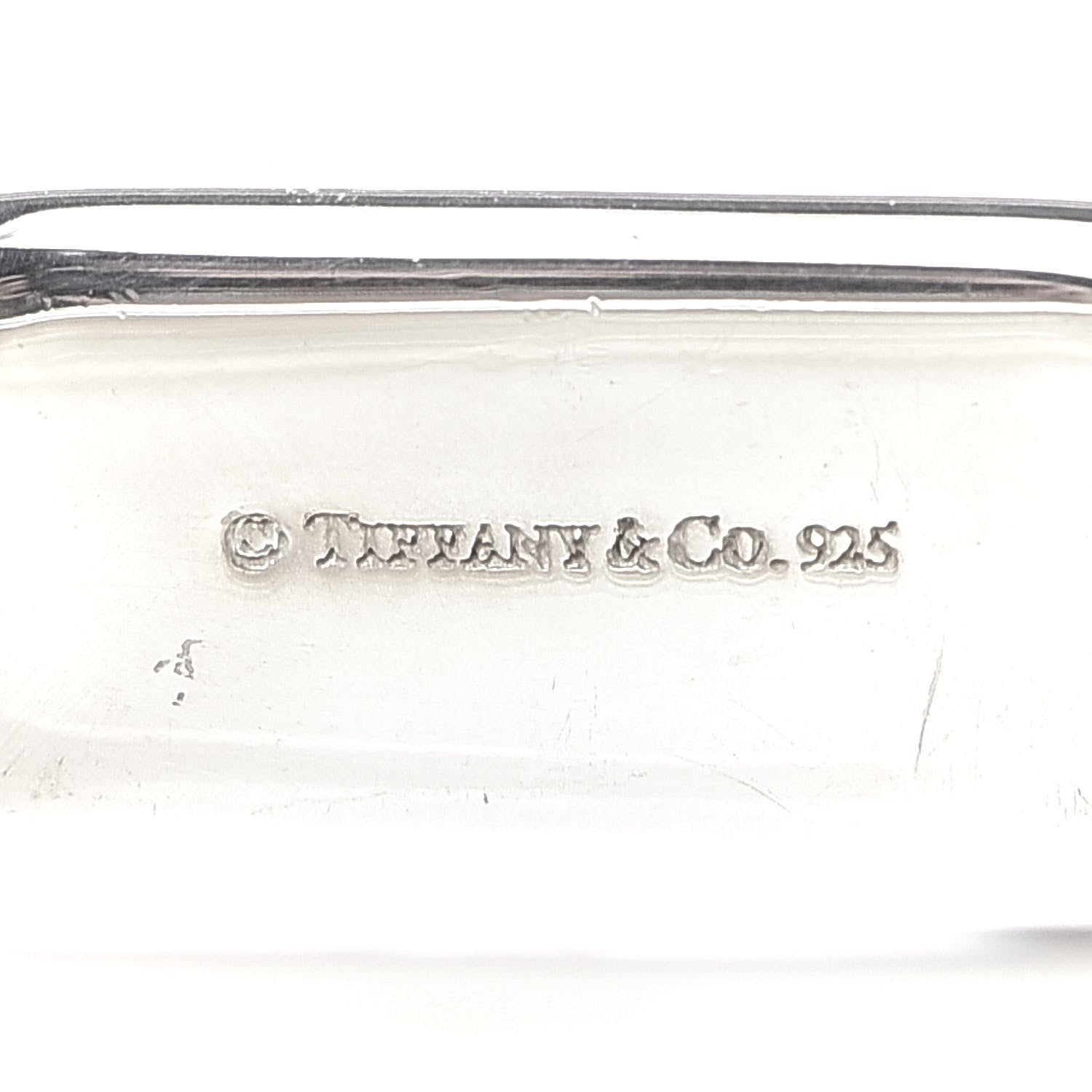 Tiffany Sterling Silver 1837 Square Ring 54 7 6 of 6