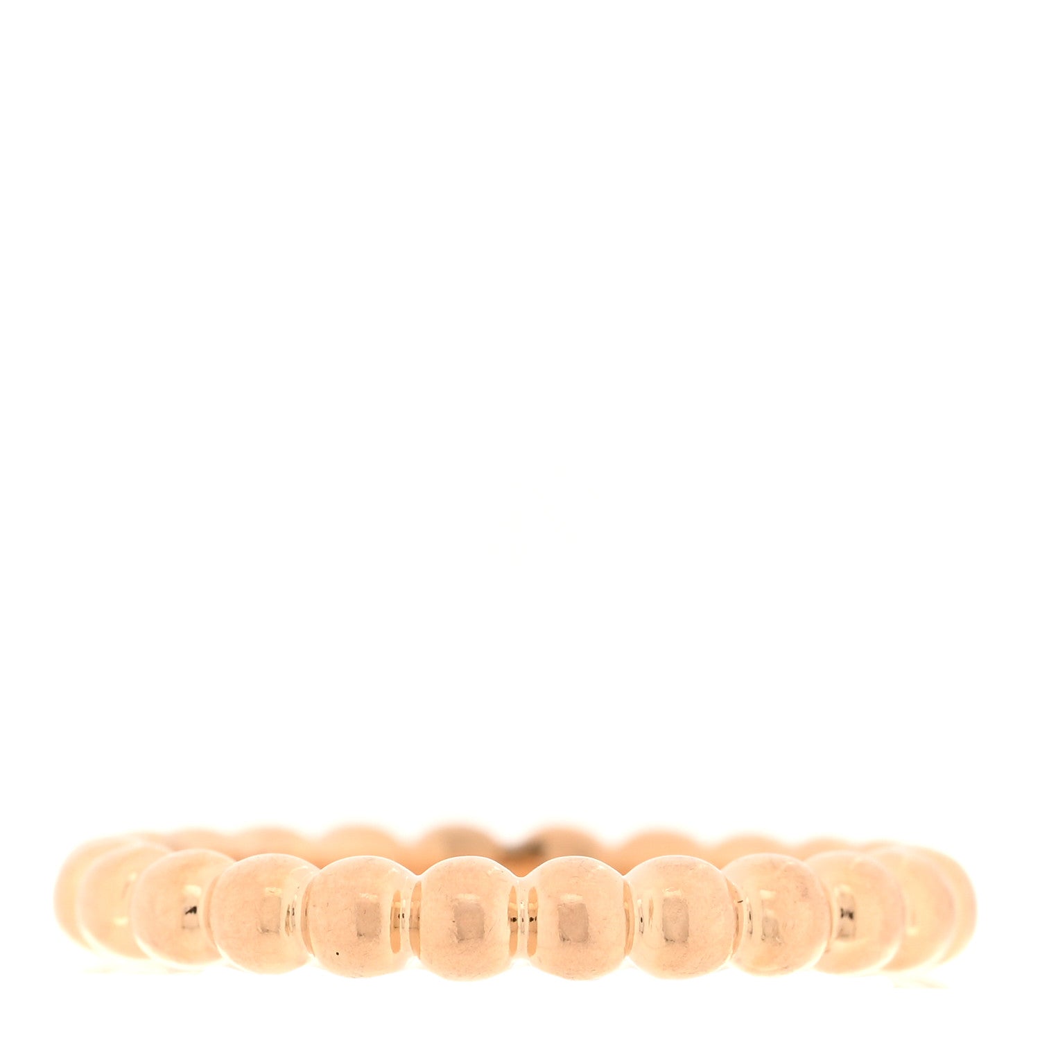 Van Cleef & Arpels 18K Rose Gold Medium Perlee Ring 52 6 3 of 5