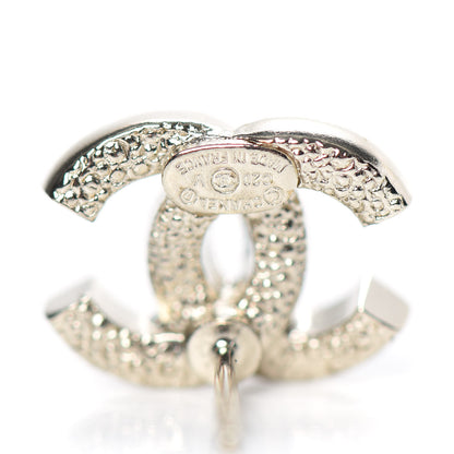 Chanel Crystal CC Earrings Gold 3 of 5