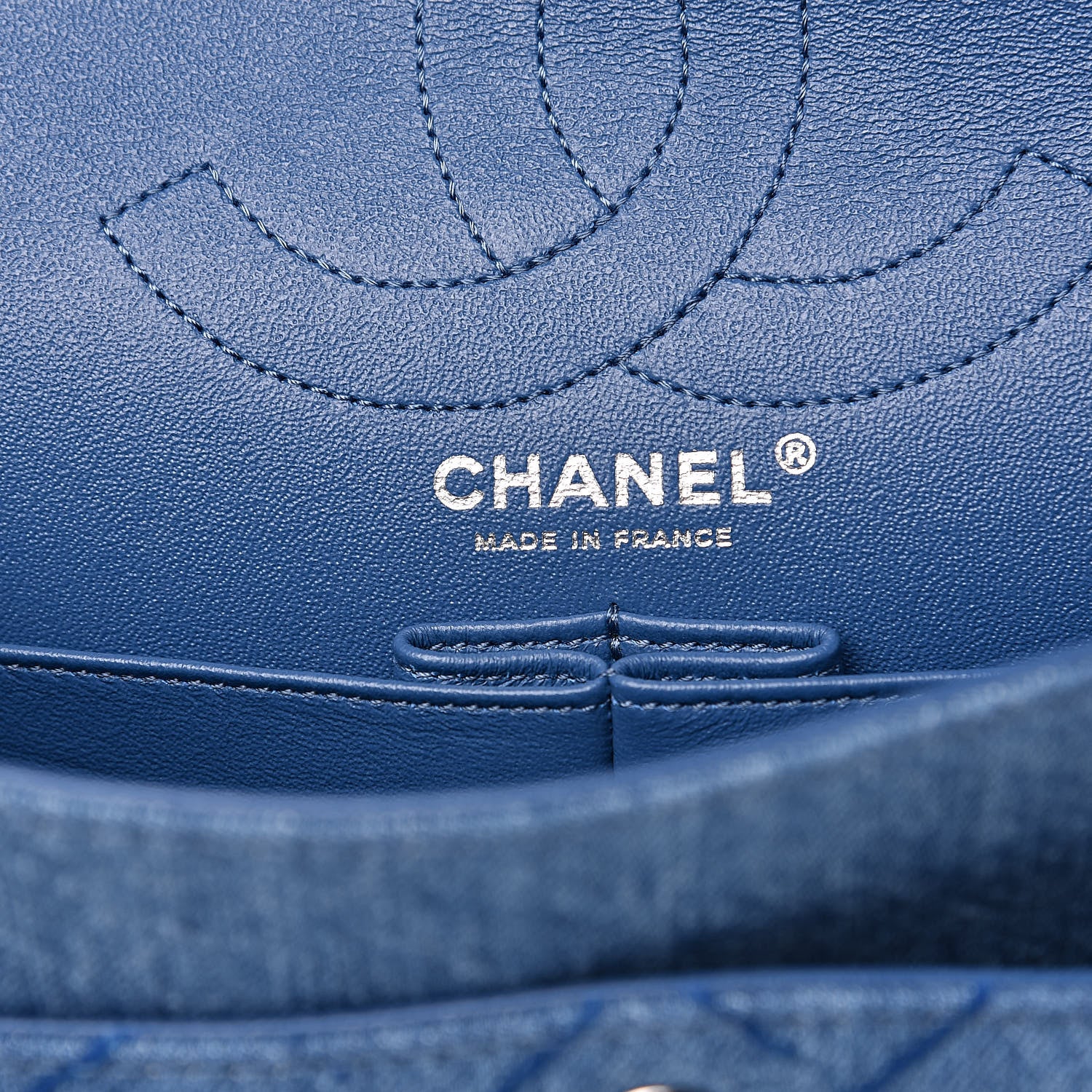 Chanel Denim Quilted 2.55 Reissue 226 Flap Blue 6 of 10