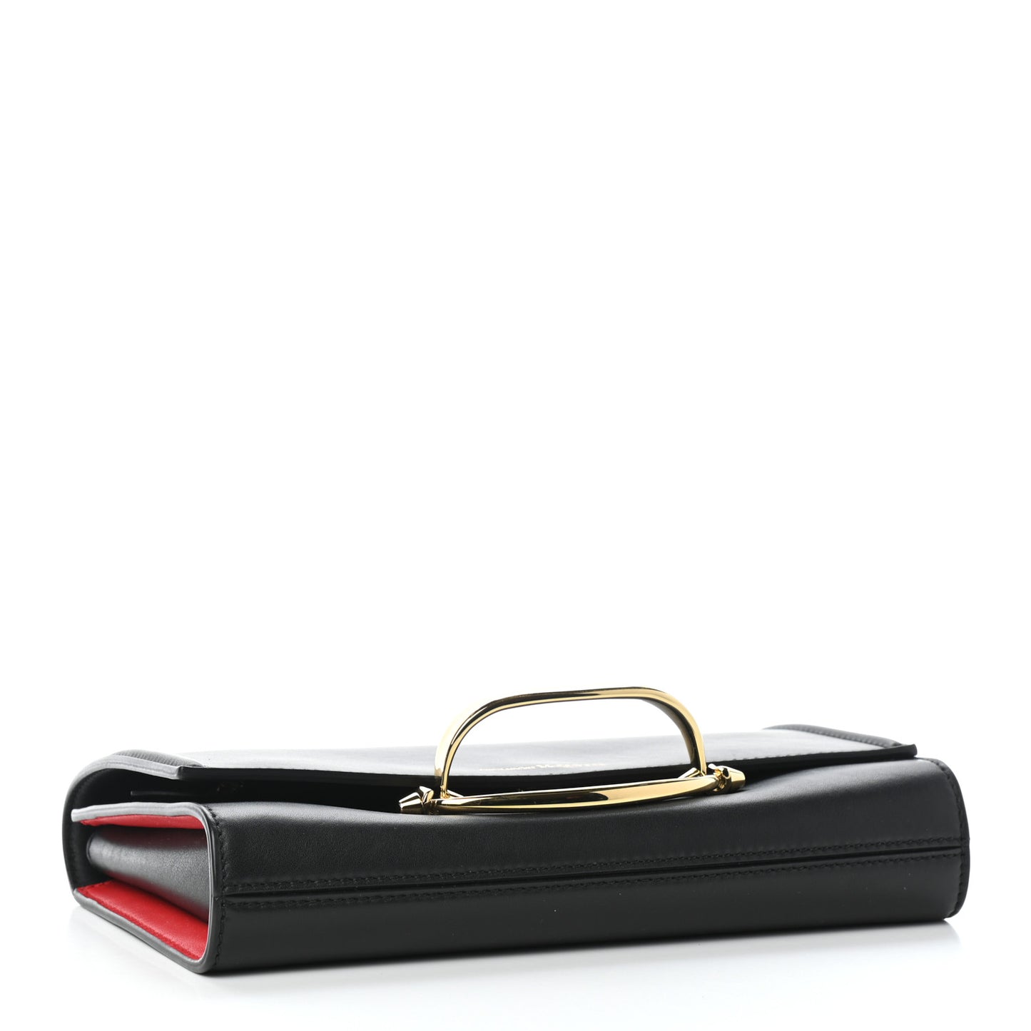 Calfskin The Story Crossbody Bag Black
