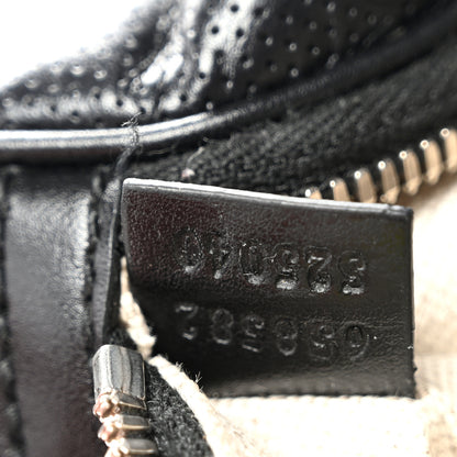 Gucci Calfskin GG Tennis Embossed Belt Bag Black 7 of 11