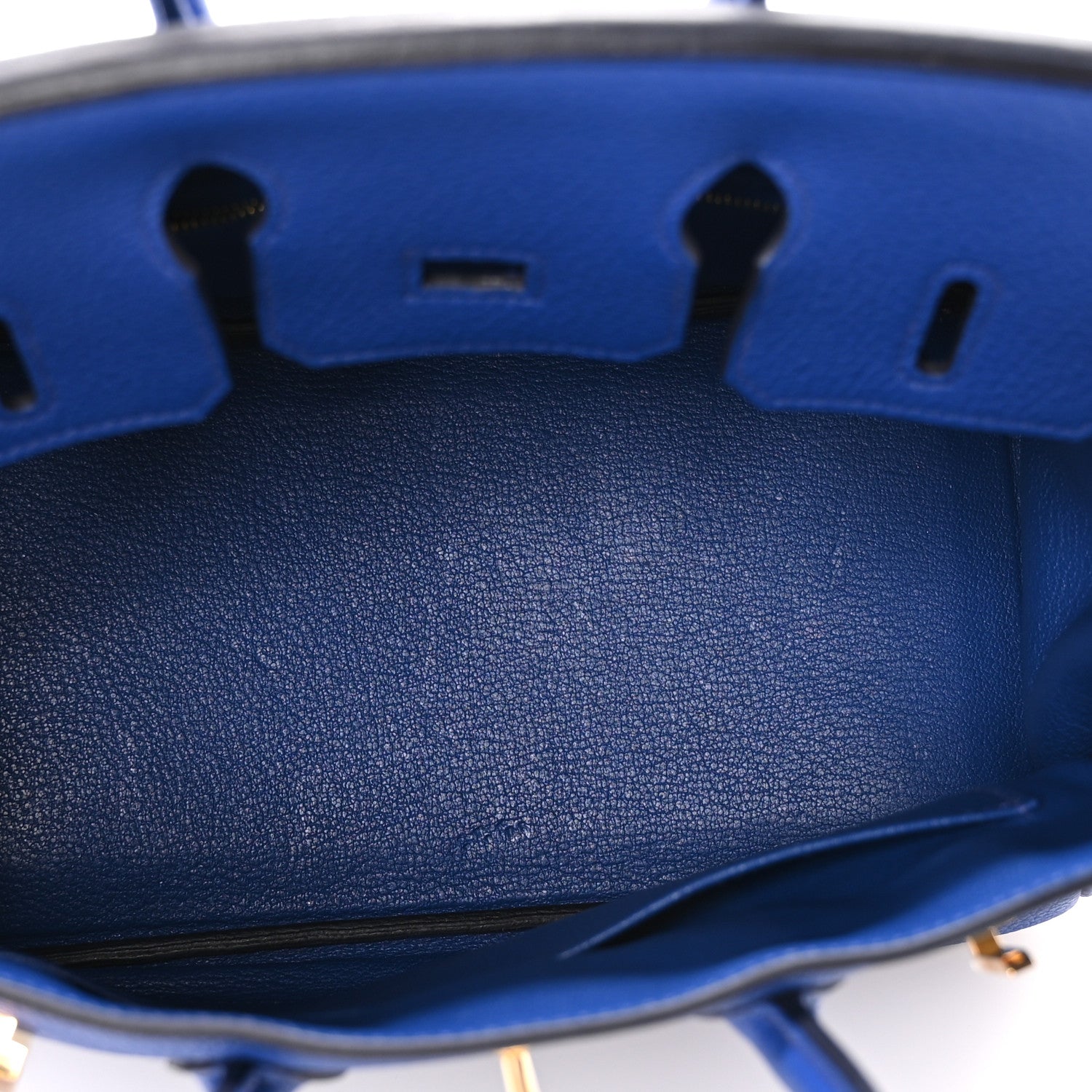 Hermes Togo Birkin 25 Bleu Electrique 5 of 11
