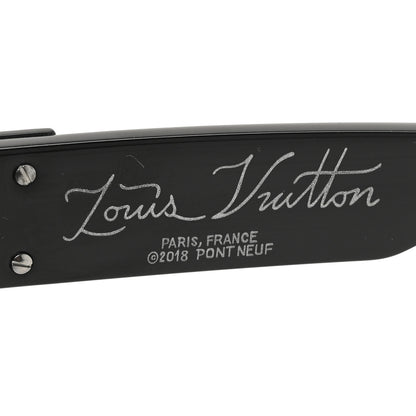 Louis Vuitton Acetate 1.1 Millionaires Mask Sunglasses Z1258W Black 6 of 7