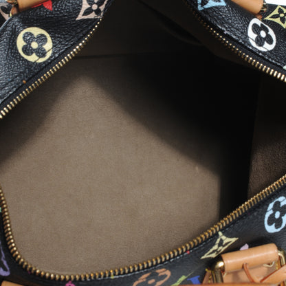 Louis Vuitton Monogram Multicolor Speedy 30 Black 5 of 7