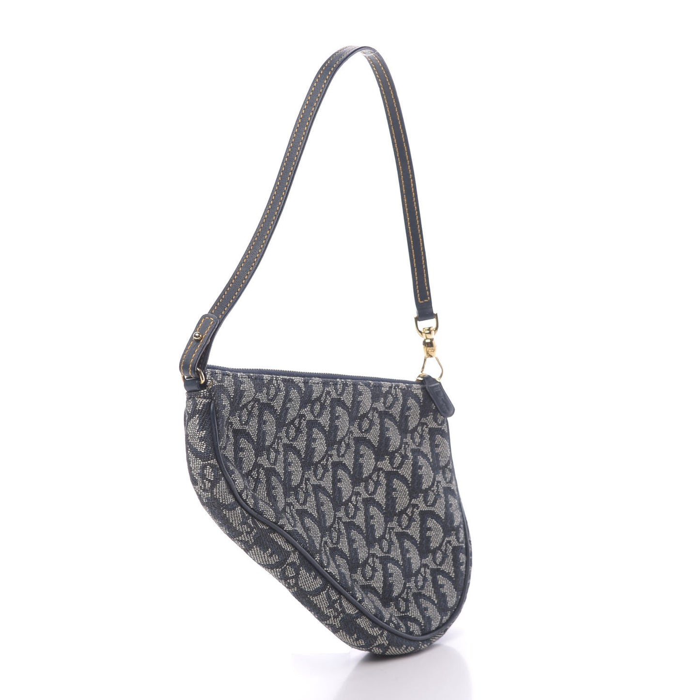 Monogram Mini Saddle Pochette Navy