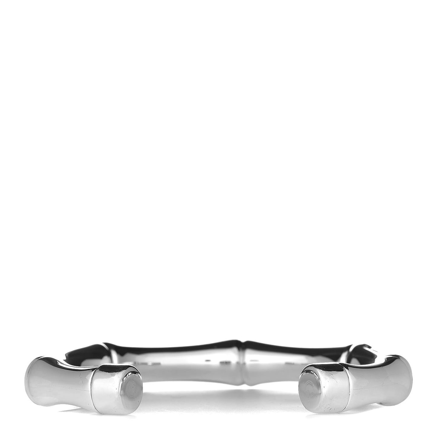 Sterling Silver Bamboo Cuff Bracelet 17