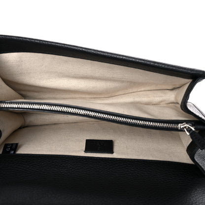 Gucci Pebbled Calfskin Small Dionysus Shoulder Bag Black 5 of 15