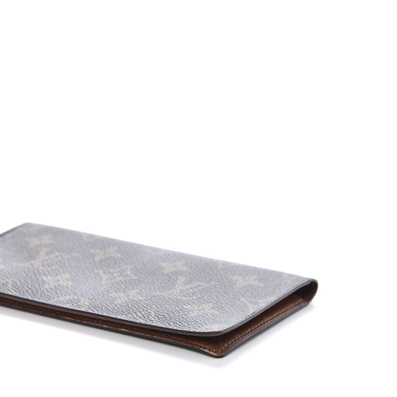 Louis Vuitton Monogram Simple Checkbook Holder Wallet 7 of 10