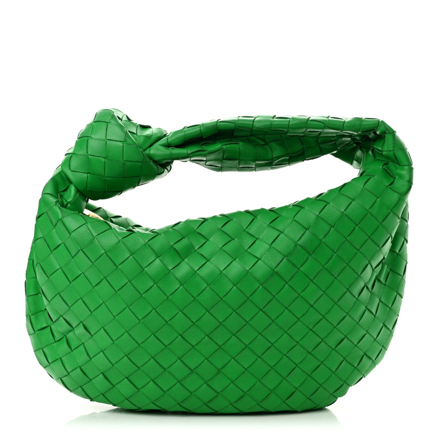 Nappa Intrecciato Teen Jodie Hobo Parakeet