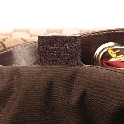 Gucci Monogram Large Positano Tote Brown 6 of 12