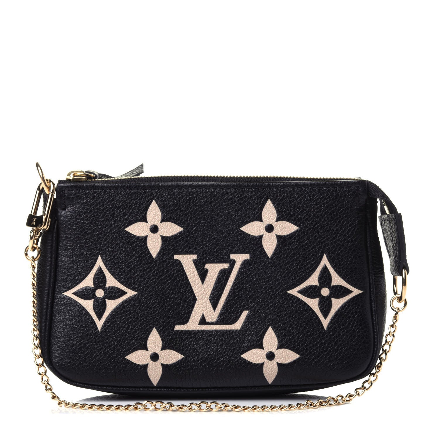Louis Vuitton Empreinte Monogram Giant Mini Pochette Accessories Black 1 of 4