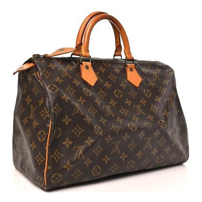 Louis Vuitton Monogram Speedy 35 2 of 12