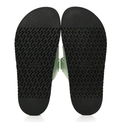 Hermes Epsom Womens Chypre Sandals 38 Vert Jade 5 of 9