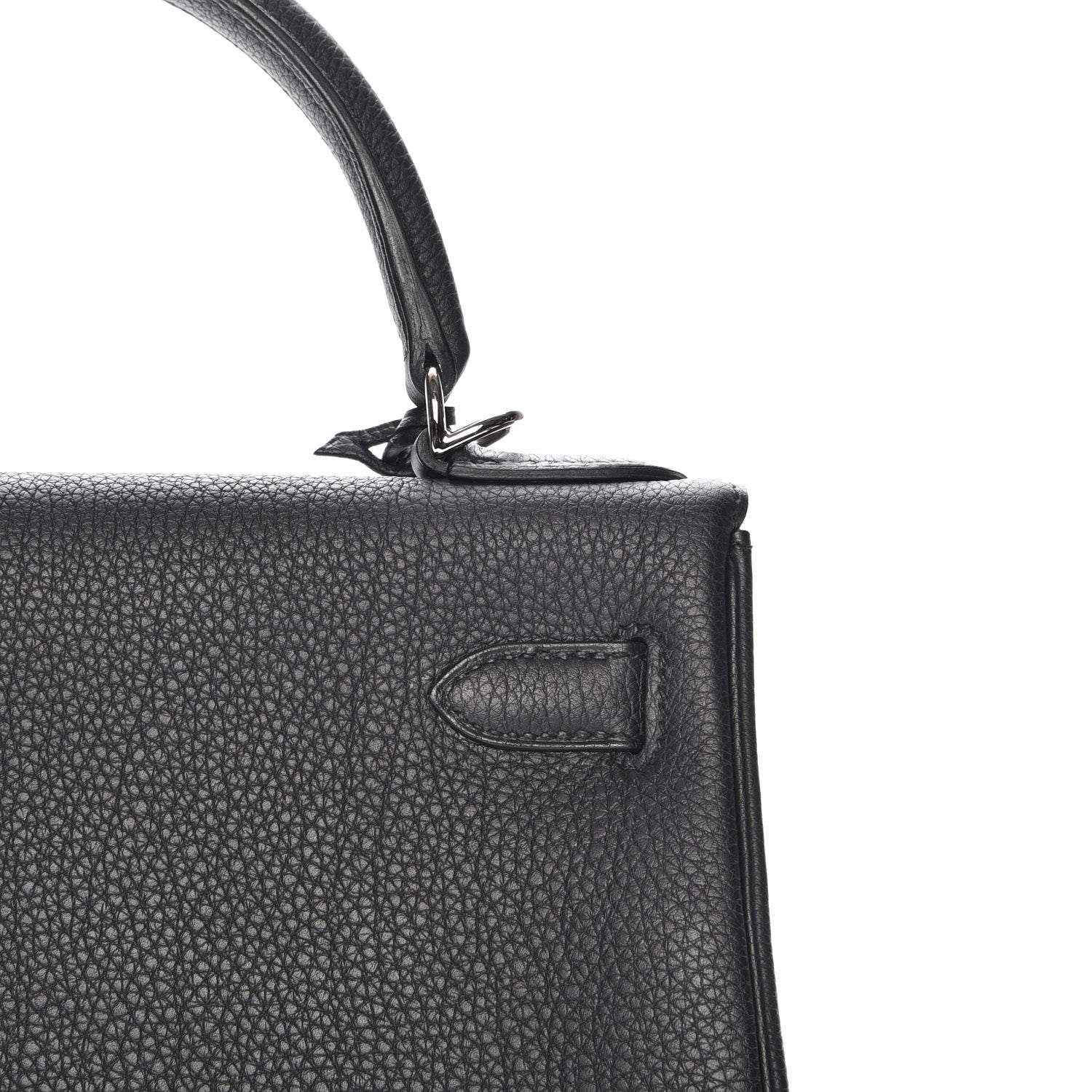Hermes Togo Kelly Retourne 28 Black 11 of 26