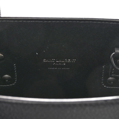Saint Laurent Grained Calfskin Baby Sac De Jour Black 6 of 9