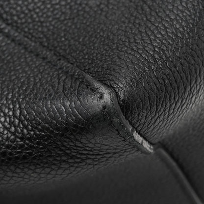 Celine Soft Grained Calfskin Medium Belt Cabas Phantom Black 14 of 15