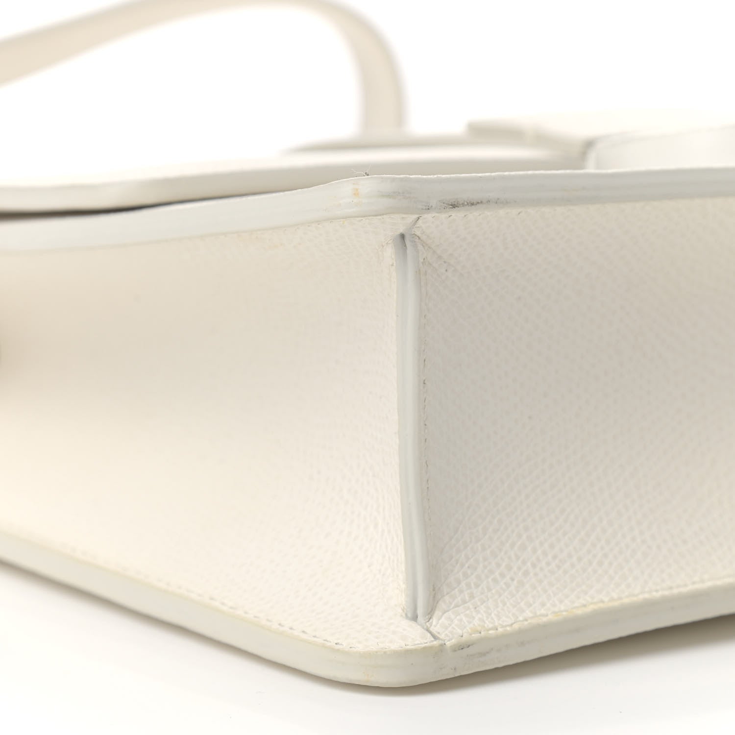 Christian Dior Ultra Matte Grained Calfskin 30 Montaigne Flap Bag White 7 of 11