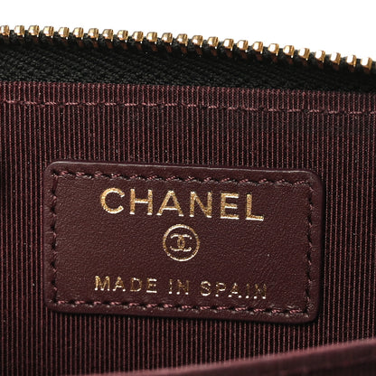 Chanel Caviar Quilted Zip Coin Purse Black 8 of 9