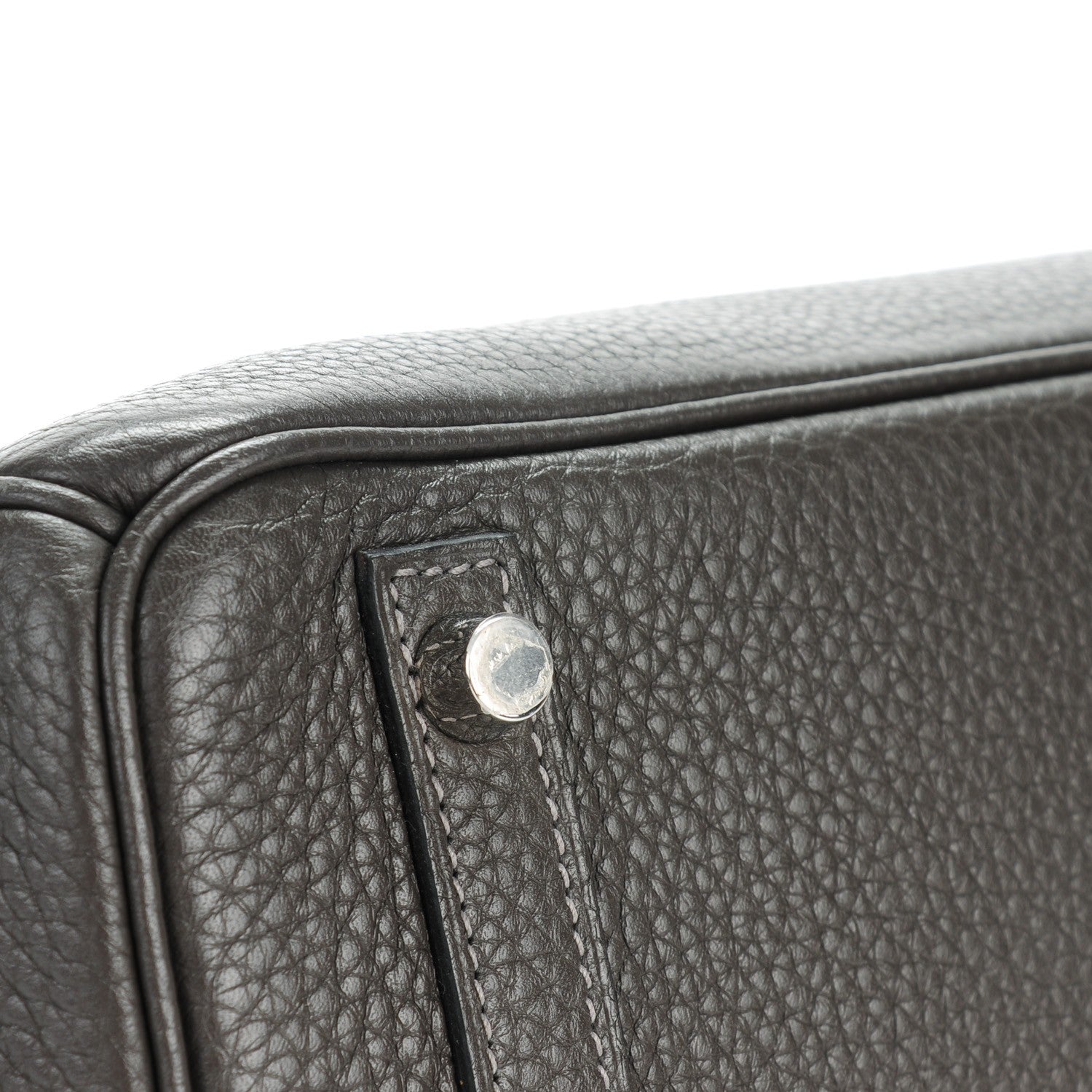 Hermes Taurillon Clemence Birkin 30 Graphite 22 of 25