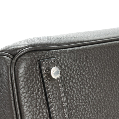 Hermes Taurillon Clemence Birkin 30 Graphite 22 of 25