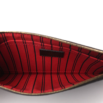 Louis Vuitton Damier Ebene Neverfull MM GM Pochette 5 of 8