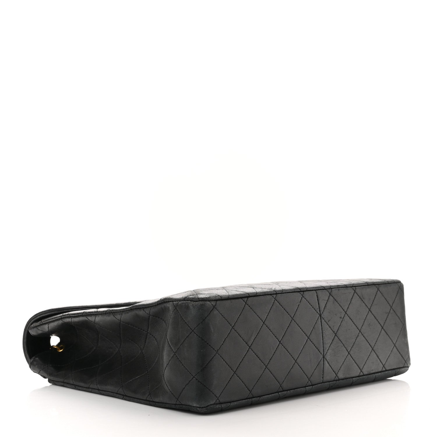 Chanel Lambskin Quilted Single Flap Black 3 of 12