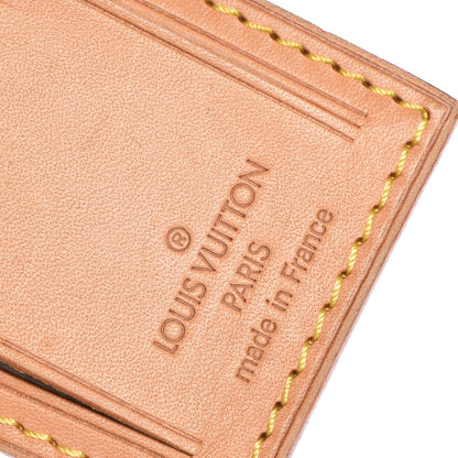 Louis Vuitton Vachetta Leather Luggage Tag 3 of 3