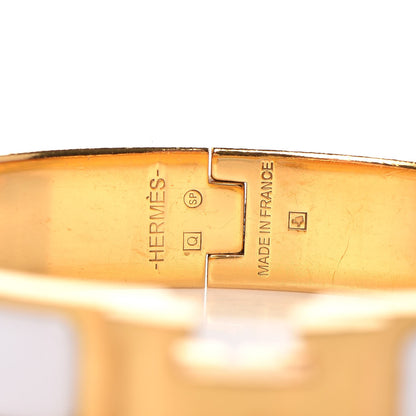 Hermes Enamel Narrow Clic Clac H Bracelet PM White 4 of 6