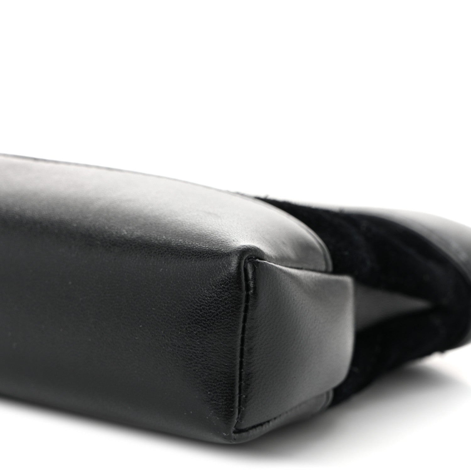 Chanel Suede Shiny Crumpled Calfskin Quilted Nano 31 Shopping Bag Black 10 of 10