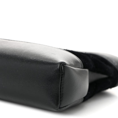Chanel Suede Shiny Crumpled Calfskin Quilted Nano 31 Shopping Bag Black 10 of 10