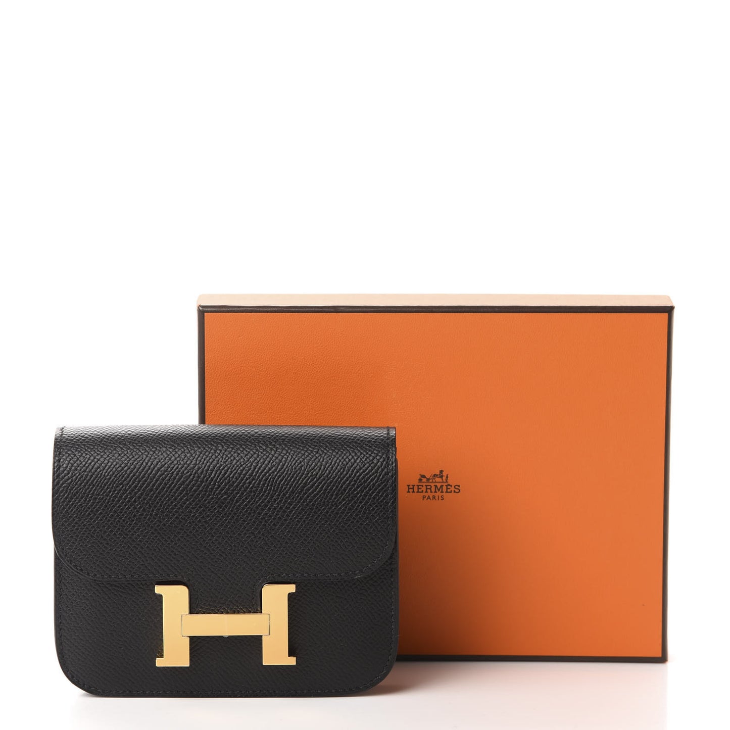 Epsom Constance Slim Wallet Black