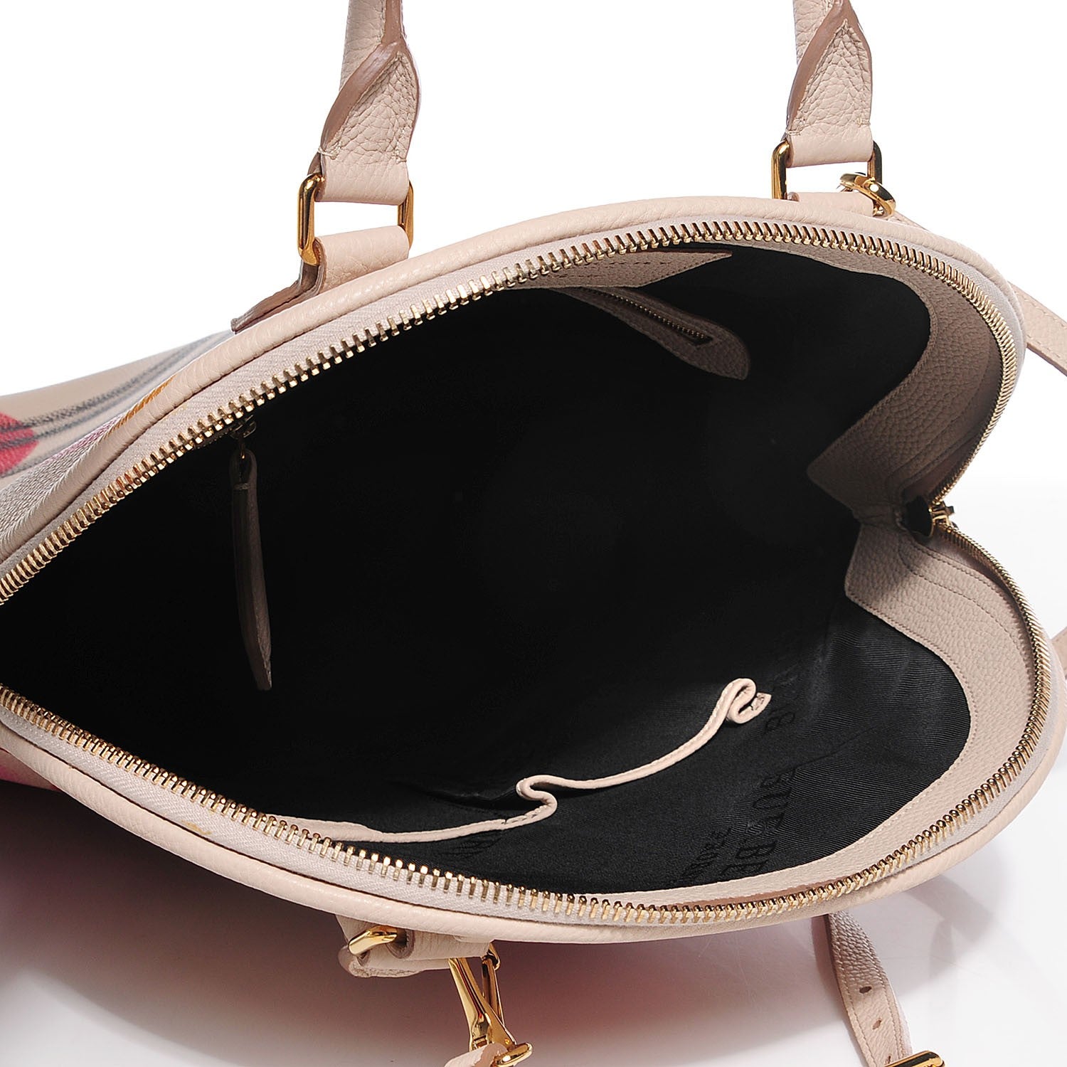 Burberry Prorsum Grainy Calfskin Hand Painted Bloomsbury Red 5 of 9