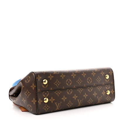 Louis Vuitton Monogram Cluny MM Blue Glacial 4 of 10